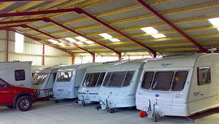 CaSSOA gold rated caravan storage site